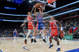 Clippers Pistons Basketball