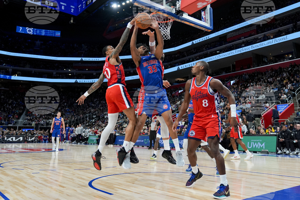 Clippers Pistons Basketball