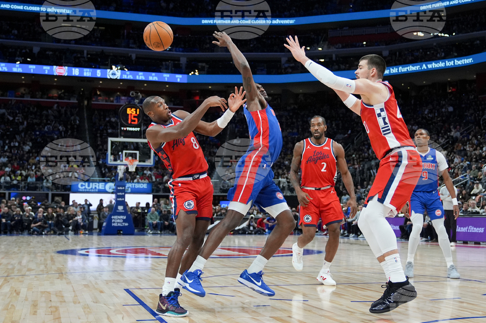 Los Angeles Clippers Pistons Basketball