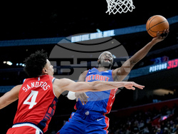 Los Angeles Clippers Pistons Basketball