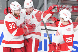 Red Wings Canadiens Hockey