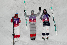 Canada WCup Freestyle Moguls Skiing