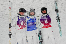 Canada WCup Freestyle Moguls Skiing