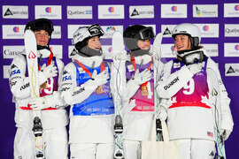 Canada WCup Freestyle Moguls Skiing