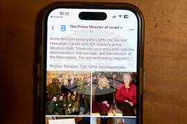 Israel Sara Netanyahu Photo Fracas