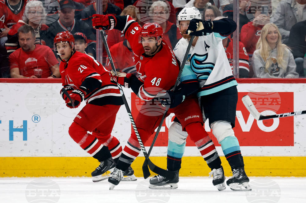 Kraken Hurricanes Hockey