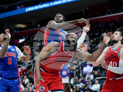Clippers Pistons Basketball