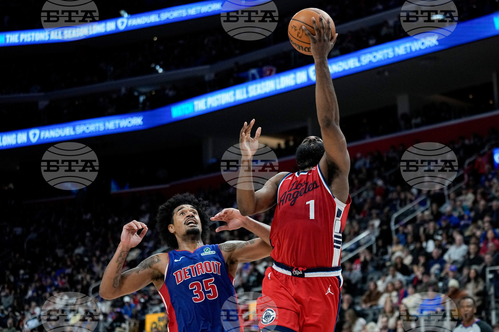 Clippers Pistons Basketball