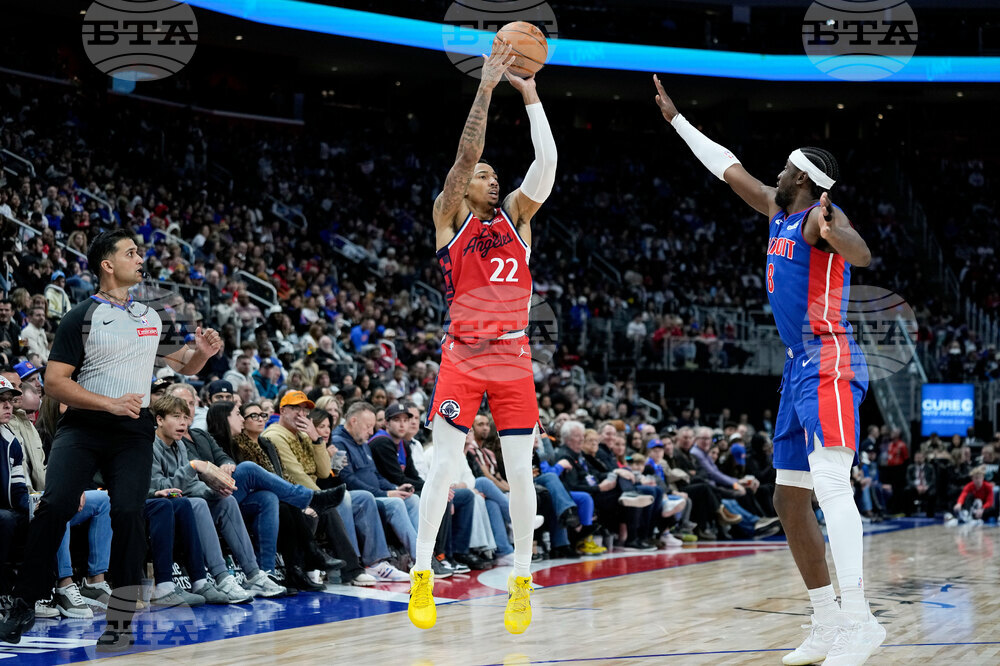 Clippers Pistons Basketball