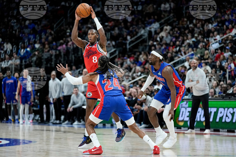 Clippers Pistons Basketball