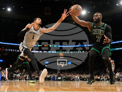 Spurs Celtics Basketball