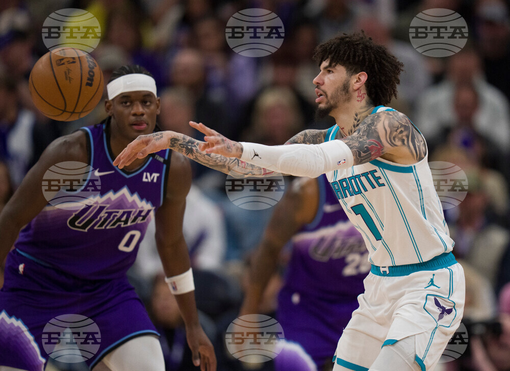 Hornets Jazz Basketball