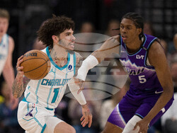Hornets Jazz Basketball