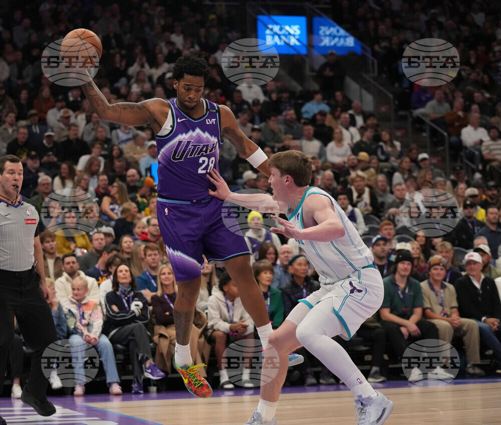 Hornets Jazz Basketball