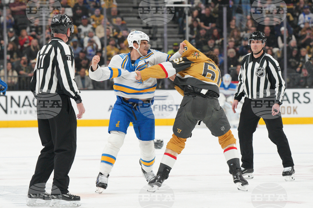 Blues Golden Knights Hockey