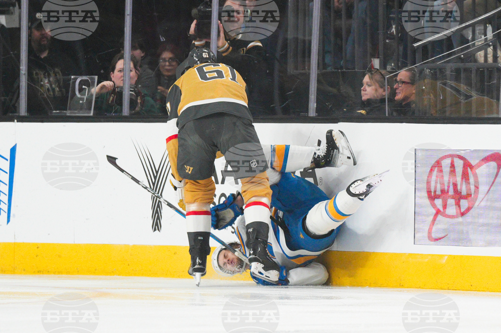 Blues Golden Knights Hockey