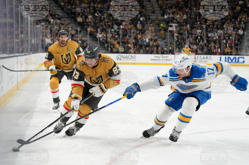 Blues Golden Knights Hockey