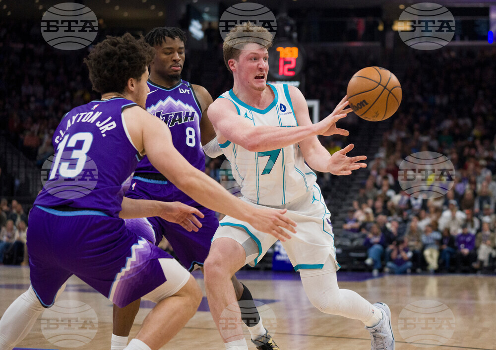 Hornets Jazz Basketball
