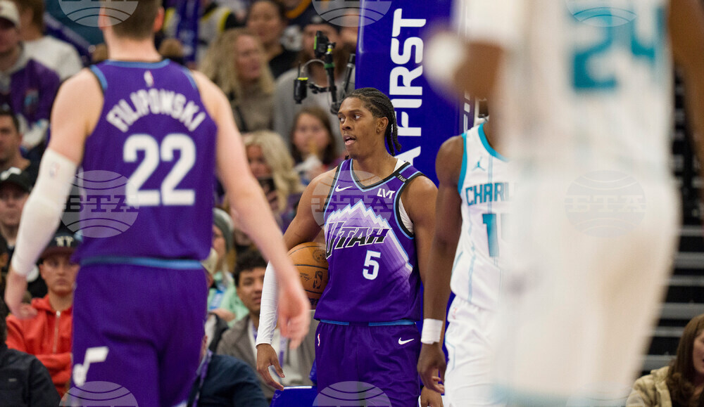 Hornets Jazz Basketball