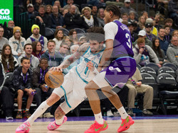 Hornets Jazz Basketball
