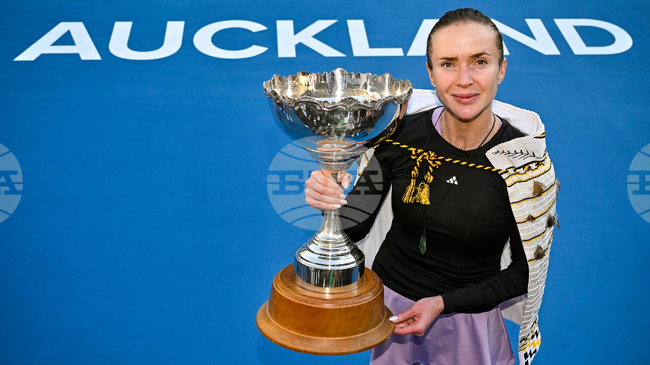 Елина Свитолина триумфира на турнира по тенис в Окланд и взе 19-а титла в кариерата си