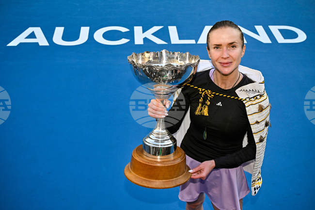 Елина Свитолина триумфира на турнира по тенис в Окланд и взе 19-а титла в кариерата си