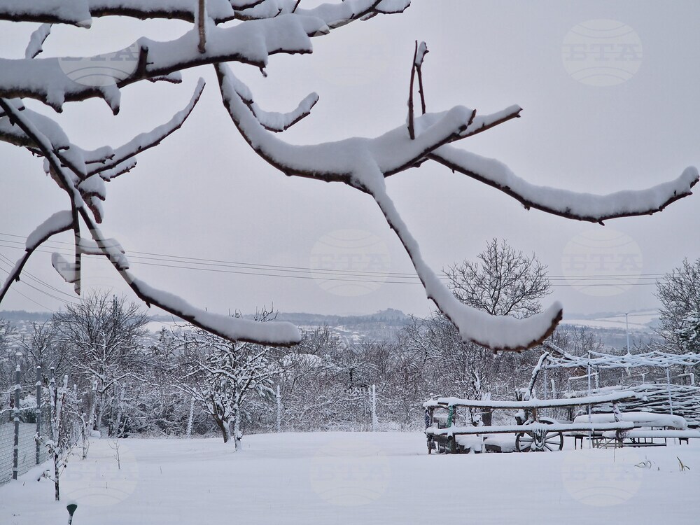 Разград - зима - обстановка