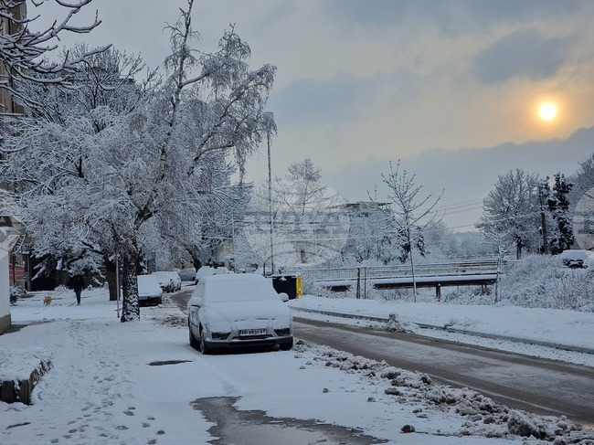 Зимната обстановка в област Разград