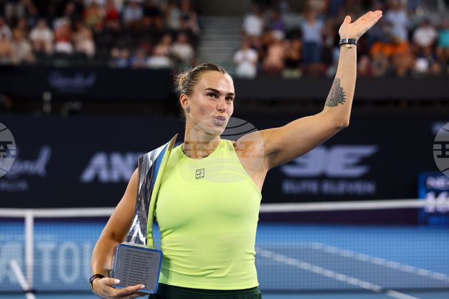 Арина Сабаленка защити титлата си на турнира по тенис в Бризбейн