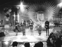 к.к. "Слънчев бряг" (7 юни 1990) Миодраг Иванов по време на рецитал на "Бони М" на Международния фестивал за българска естрадна песен "Златният Орфей". Пресфото-БТА, снимка: Евелина Андреева/архив