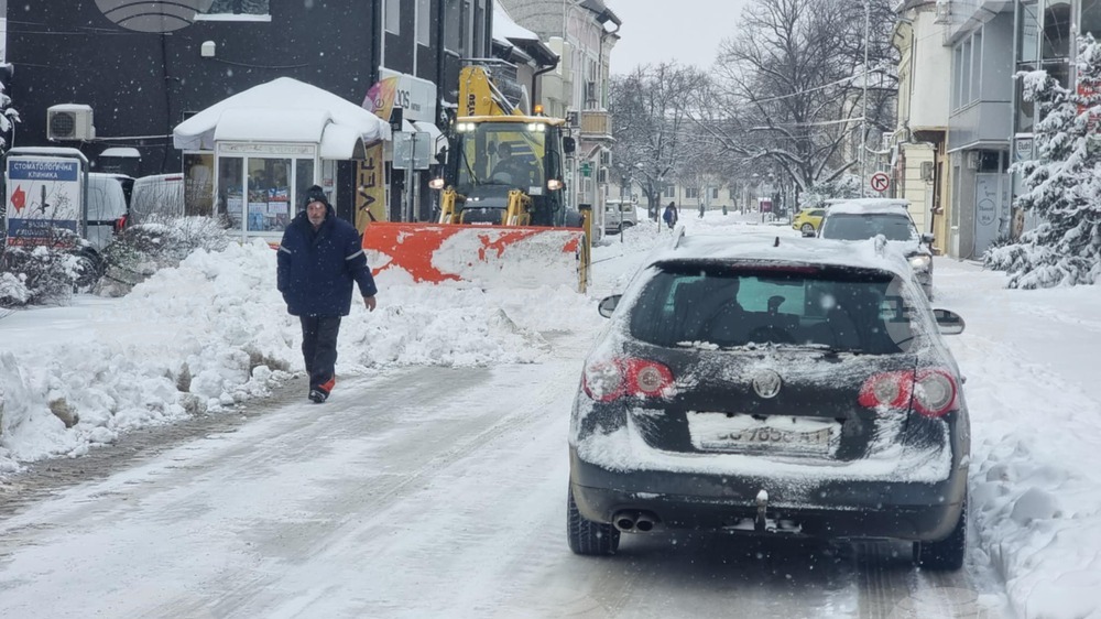 Пътищата в област Силистра са проходими при зимни условия