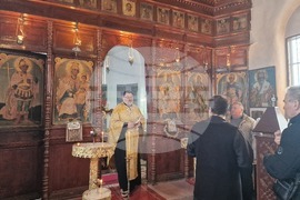 Разград - храм „Св. Георги Победоносец“ - литургия