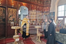 Разград - храм „Св. Георги Победоносец“ - литургия