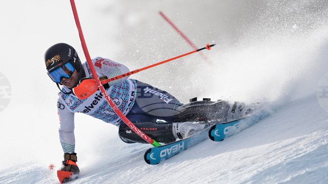 Алберт Попов се класира на 11-о място в слалома в Аделбоден, победата взе французинът Пако Раса