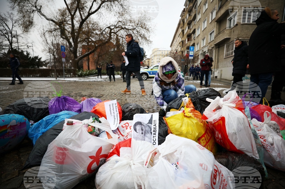 Столична община - сметосъбиране - протест