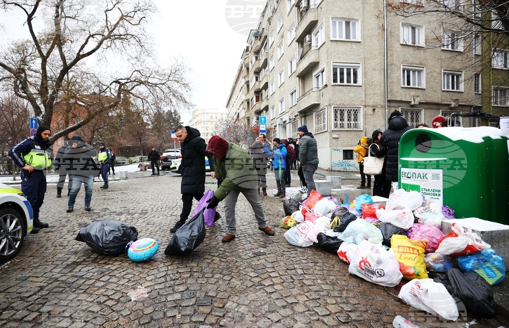 Столична община - сметосъбиране - протест