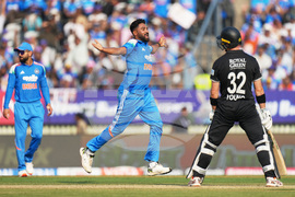 APTOPIX India New Zealand Cricket