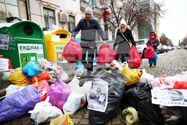 Столична община - сметосъбиране - протест