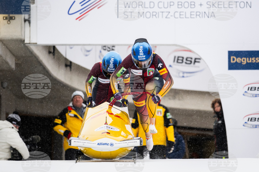 Switzerland World Cup Bobsleigh