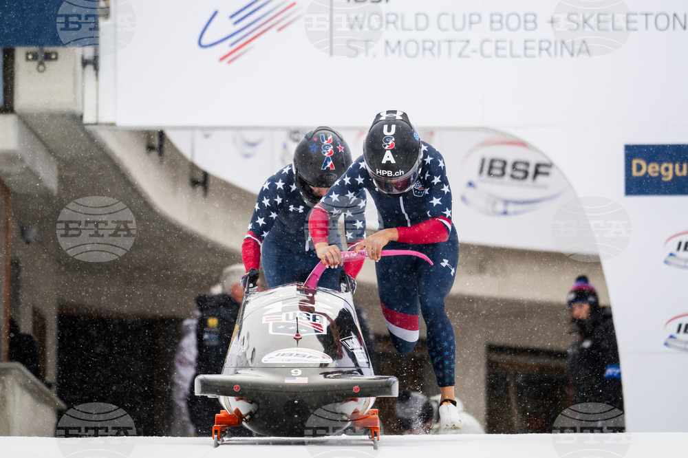 Switzerland World Cup Bobsleigh