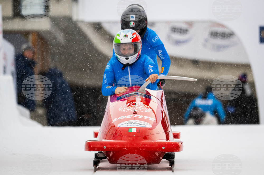 Switzerland World Cup Bobsleigh