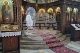 Търговище - неделна служба - отец Димитър Захариев