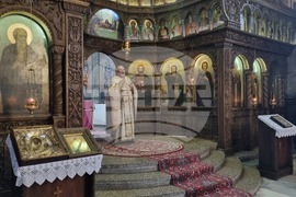 Търговище - неделна служба - отец Димитър Захариев