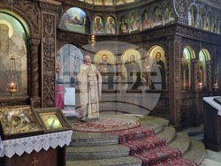 Търговище - неделна служба - отец Димитър Захариев