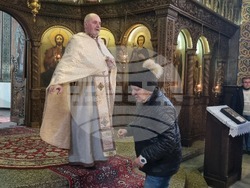 Търговище - неделна служба - отец Димитър Захариев