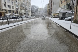 Плевен - зима - пътна обстановка