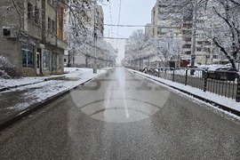 Плевен - зима - пътна обстановка
