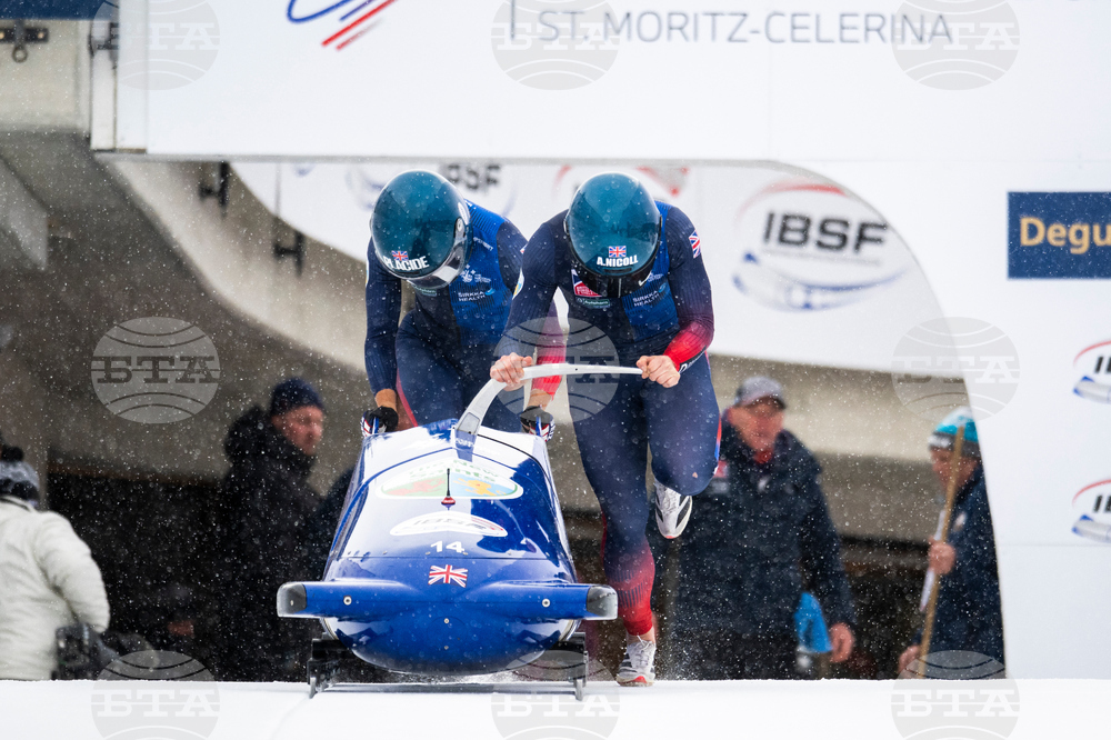 Switzerland World Cup Bobsleigh