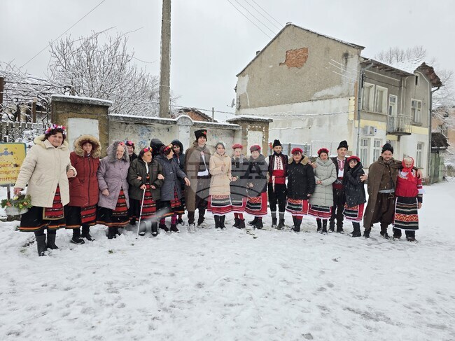 Село Радювене - обичай Дойлада - пресъздаване