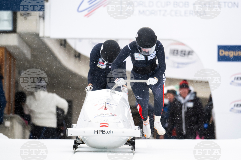 Switzerland World Cup Bobsleigh